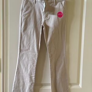 Girl’s Beige Stretch Pants